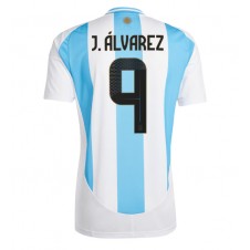 Argentina Julian Alvarez #9 Hjemmedrakt Copa America 2024 Kortermet